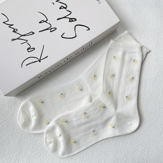 ZY小清新碎花袜子基础-简约-纪念日百货门店同款169143867 商品图5
