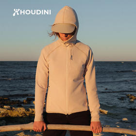 HOUDINI胡丁尼 Aero Houdi 航天户外女运动连帽抓绒衣外套 830037