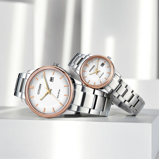 西铁城/CITIZEN光动能商务休闲防水男女情侣手表(女表)EW2319-71A 商品图7