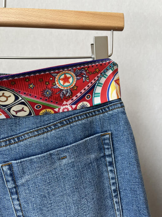 【更时髦一点】噢蜜ooomeooo更宽一点的牛仔宽腿裤 商品图12