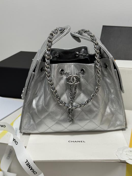 香奶奶 25B秋冬25Bag银色两尺寸 商品图7
