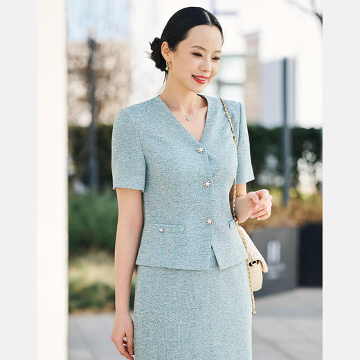 皮尔卡丹女装西服上衣P52055L5010G0 商品图1