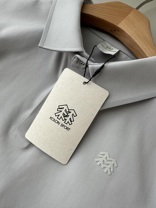 点此购买 可隆春秋季男士通勤商务休闲长袖POLO衫T恤 ye 341039 商品图6