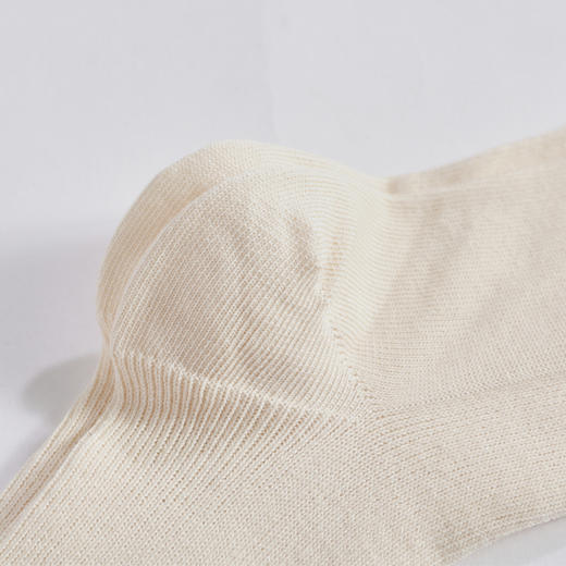 全棉中筒袜 | 本白色 睡眠袜 透气亲肤 小亘【贴身衣物一经售出非质量问题不退不换】 商品图3