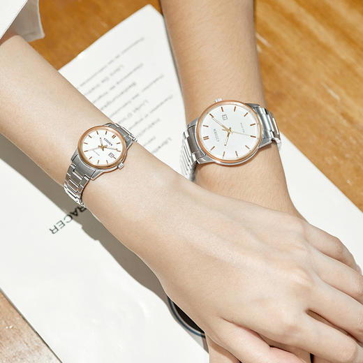 西铁城/CITIZEN光动能商务休闲防水男女情侣手表(女表)EW2319-71A 商品图8