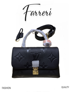 驴家 Madeleine中号手袋压纹皮革