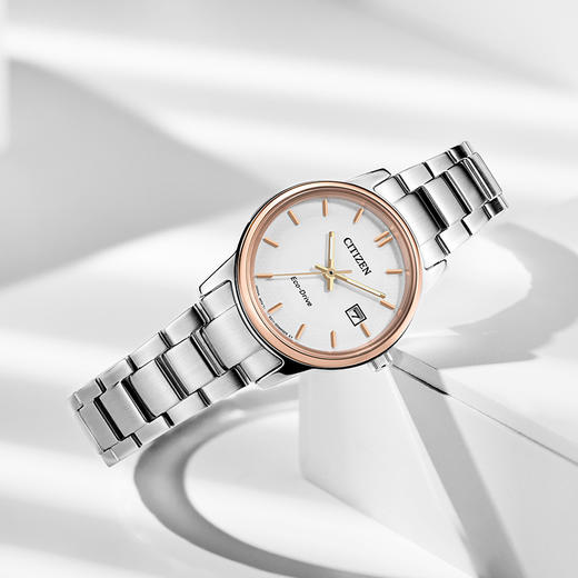 西铁城/CITIZEN光动能商务休闲防水男女情侣手表(女表)EW2319-71A 商品图4