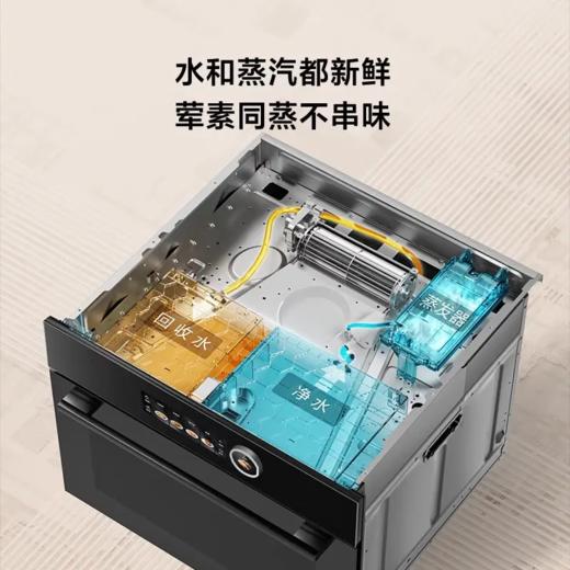 海尔（Haier）海尔嵌入式多功能蒸烤烘炸炖五合一 温湿精控 搪瓷内胆ZT450-50CU1 商品图3