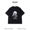 266103SDSA男装2026新款重磅短袖T恤威玛猎犬动物印花宽松圆领上衣 商品缩略图1