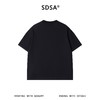 SDSA男装2026新款潮牌极简风短袖t恤结构线设计宽松半袖上衣 商品缩略图4
