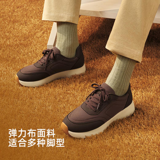 【Pansy盼喜新款商务运动休闲男鞋】透气排汗不闷脚 柔软舒适防磨脚 HDN1125 商品图3