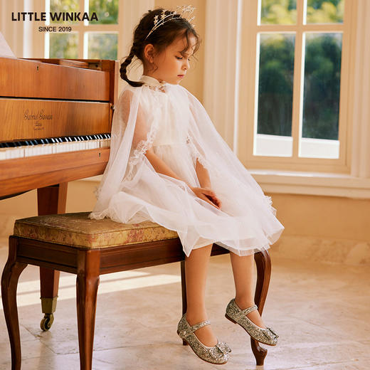 西班牙Little winkaaPB宫廷法式风水晶蝴蝶结公主鞋PB23021 商品图10