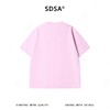 26T56SDSA男装2026新款潮牌短袖t恤男女同款做旧字母印花宽松半袖上衣 商品缩略图5