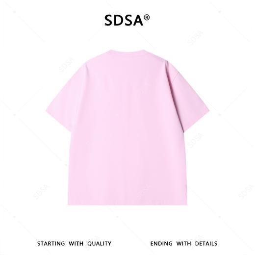 26T56SDSA男装2026新款潮牌短袖t恤男女同款做旧字母印花宽松半袖上衣 商品图5