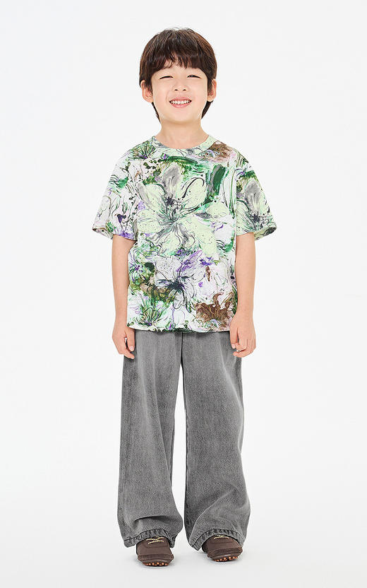 jnby  26年春款   牛仔长裤  1Q3E12920 商品图0