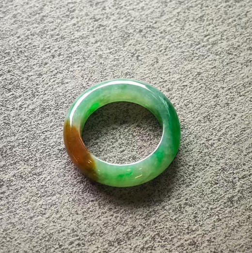 浓色黄加绿圈戒 商品图2