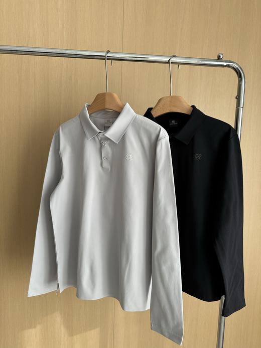 点此购买 可隆春秋季男士通勤商务休闲长袖POLO衫T恤 ye 341039 商品图0