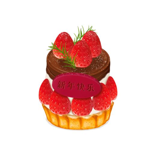 黑巧草莓塔 商品图0