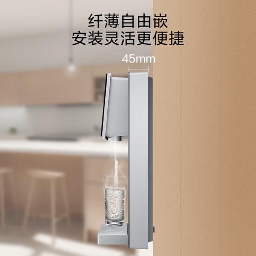 海尔（Haier）管线机 超薄壁挂式饮水机 家用无胆即热式直饮机厚膜速热 4档水温调节净水器净饮机伴侣管线机 新款HGRZ2318【升级不锈钢管路】银灰色 商品图5