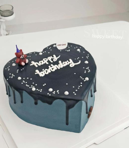 心形滴落蛋糕 商品图0