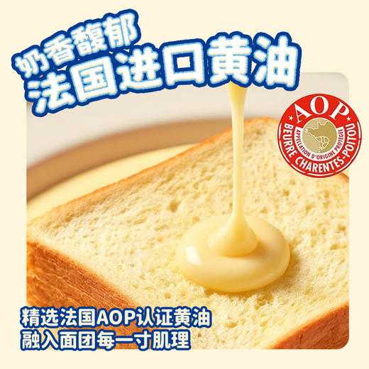 一只小叉叉黄油云朵吐司 商品图2