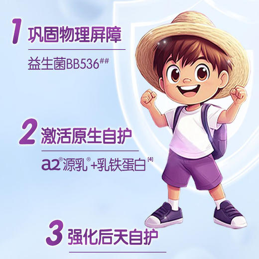 a2臻智护儿童奶粉750g 商品图5