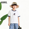 男女童圆领短袖针织衫夏季新款安奈儿童装EM621755 商品缩略图2