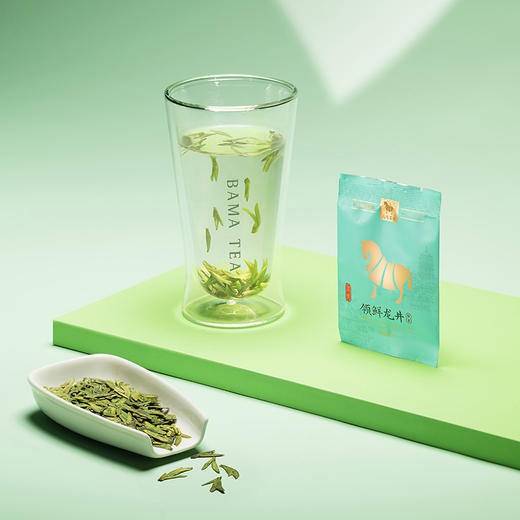【2026年春茶】八马茶业丨茗作2000·领鲜龙井绿茶茶叶200g 商品图4