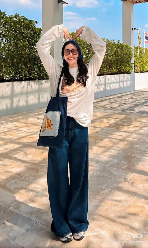 预售acne做旧长袖T恤打底衫011007 商品图12