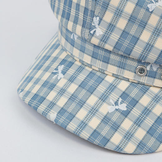 ZY小蝴蝶结格纹八角帽鸭舌帽-纪念日百货门店同款169297073 商品图2