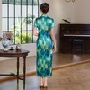 WX2026新款真丝旗袍长款改良中式桑蚕丝连衣裙优雅气质修身复古 商品缩略图3
