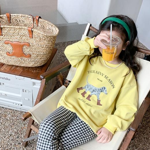 【早春首团🔥热销春款全新上线‼️59.9/任选 3件】66色多巴胺缤纷色彩男女童百搭休闲卫衣长T 商品图13