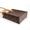 【95新】LV路易威登PETIT SAC PLAT手袋M69442棕色老花mini琴谱不可调节肩带包单肩斜挎包女士150226AK21 商品缩略图6
