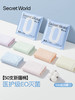 【（赵今麦同款）SecretWorldB520 女生纯棉10A抗菌加长裆中腰三角裤内裤3条装 】 长达12小时EO灭菌，无菌不用洗，打开就能穿，怎么动都不夹臀，不勒不束缚-咸喜仓 商品缩略图1