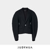 JUDYHUA寂静系列解构弧线袖西装外套 商品缩略图3