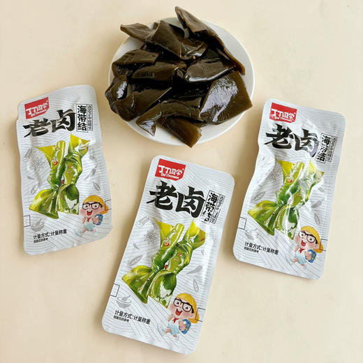 C046 丁丁同学老卤海带结开袋即食香辣味 商品图0