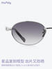 moody盛装越野系列墨镜椭圆框Cici幻海蓝暮夜灰 商品缩略图3