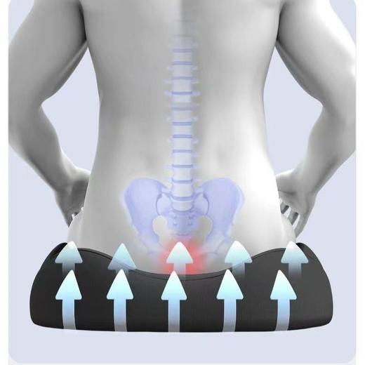记忆棉坐垫加厚尾椎减压办公室椅子四季久坐神器屁垫多功能坐垫 商品图2