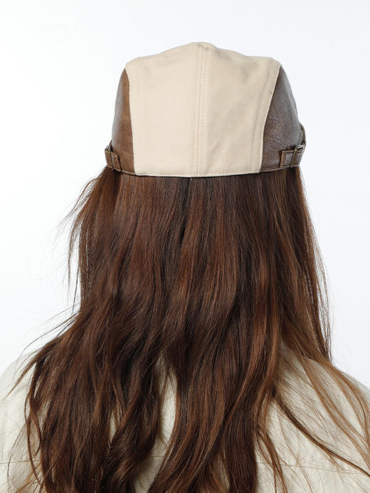 时尚复古拼皮小标前进帽-纪念日百货门店同款169095631 商品图4