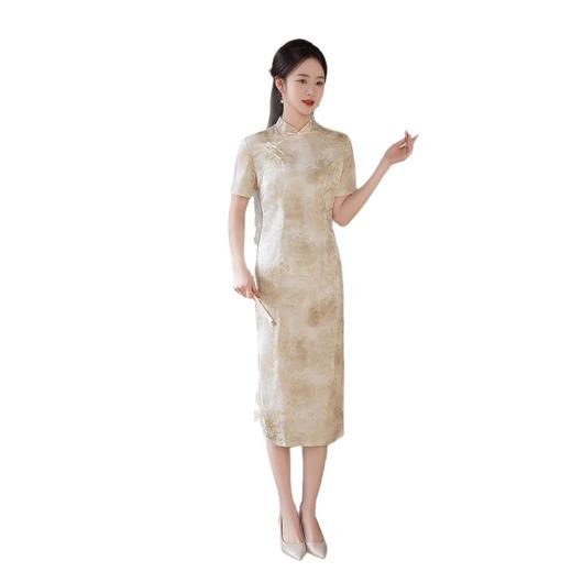 ZAYS年轻款旗袍2026年春季新款日常素雅改良修身气质国风旗袍 商品图4