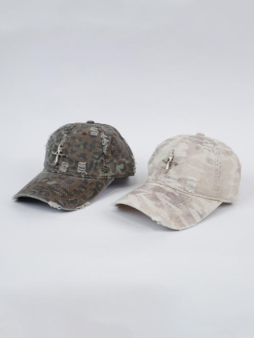 潮流小众废土风十字棒球帽-纪念日百货门店同款169146371 商品图7