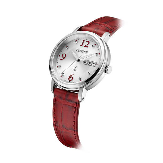 西铁城日本官方新款xC系列时尚精致轻奢小牛皮光动能手表女EW2420-00AB 商品图4