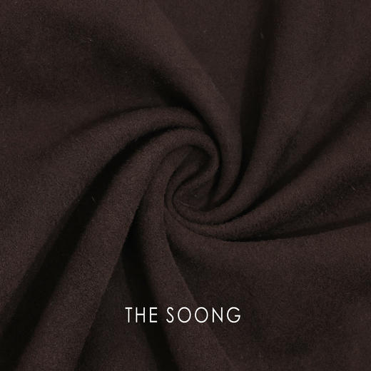 THESOONG|"哑光绒感"混种羊头层磨砂皮宽松廓形外套HWPY8710 商品图1