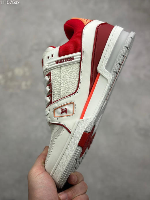 春季特惠💰720 LV 纯原版本 # 驴家 Trainer 低帮休闲板鞋 商品图6