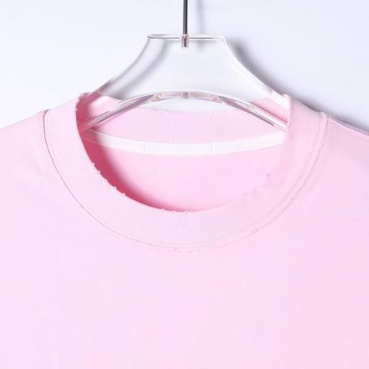 26T56SDSA男装2026新款潮牌短袖t恤男女同款做旧字母印花宽松半袖上衣 商品图1