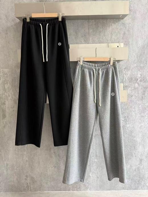 【9hd1】女士时尚春款宽松针织直筒长裤！！ 商品图2