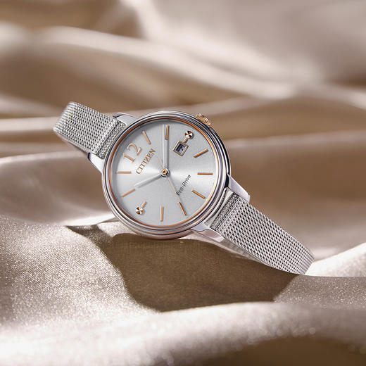 西铁城（CITIZEN）轻便简约温柔光动能手表女EW2449-83A 商品图2