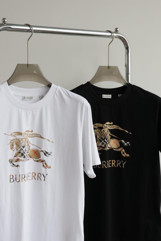 B.B.R 26新款 徽标格纹印花棉质T恤衫 TX583 商品图3