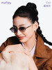 moody盛装越野系列墨镜椭圆框Cici幻海蓝暮夜灰 商品缩略图2