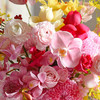 《春和景明》大花蕙兰蝴蝶兰河内洋牡丹瓶插花 商品缩略图1